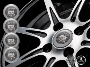 Calcomanía Aro Premium Núcleo Racing Cuántico